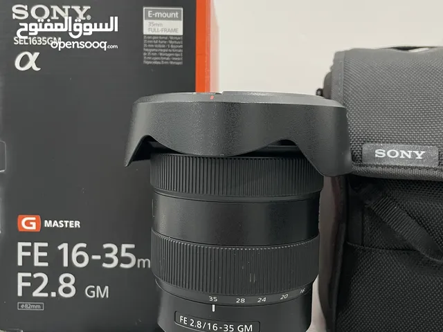 عدسة سوني Sony 16-35m F 2.8 GM lens
