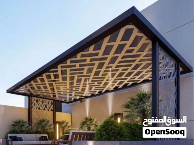 عمل مظلات جلسات خارجيه
