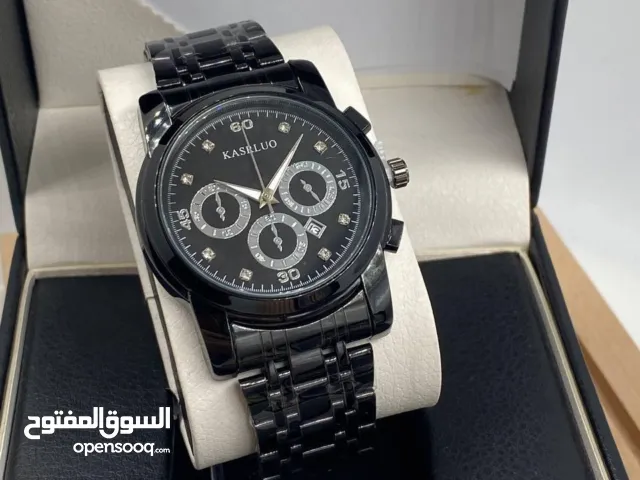 ساعات شبابية اصلية تقيلة مكفولة مع علبة