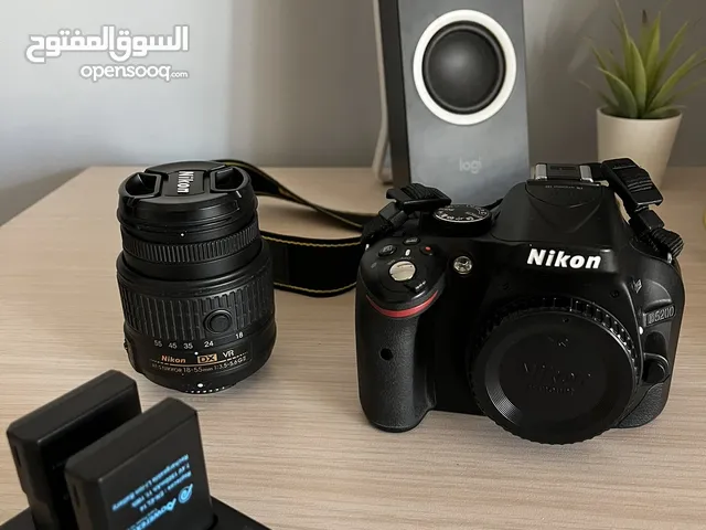 Nikon D5200 with 18-55mm lens