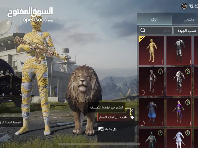 Pubg Accounts and Characters for Sale in Al Ahmadi