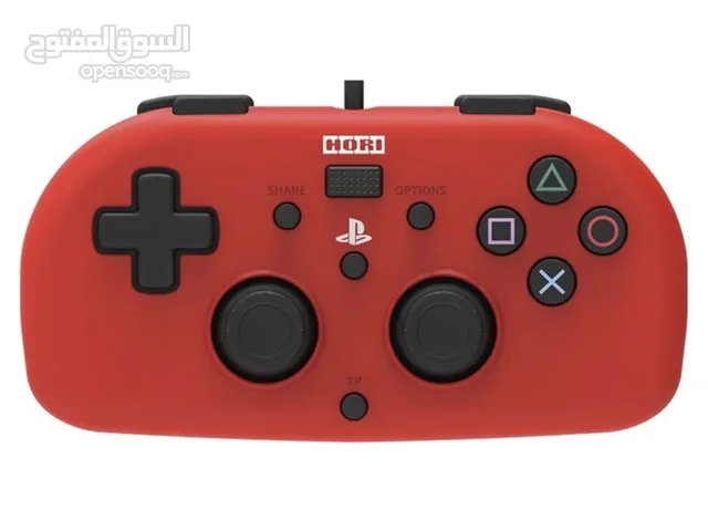 Hori PS4 Mini Wired Gamepad - Red - works with PS5