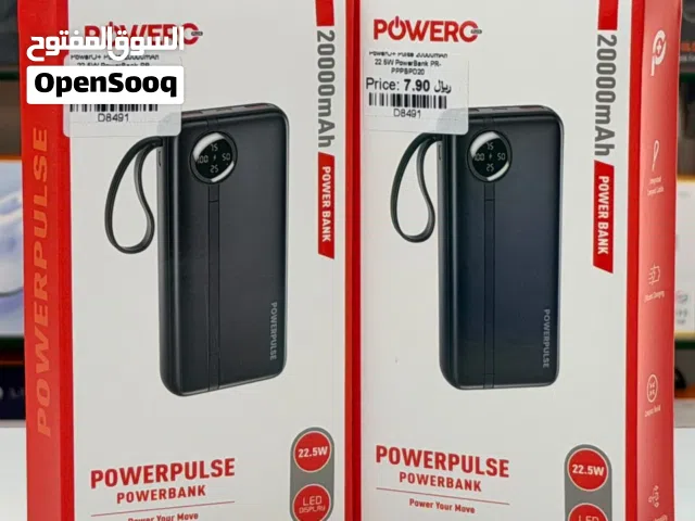 Brand New Powero Plus Powerbank in Oman  Fast Charging