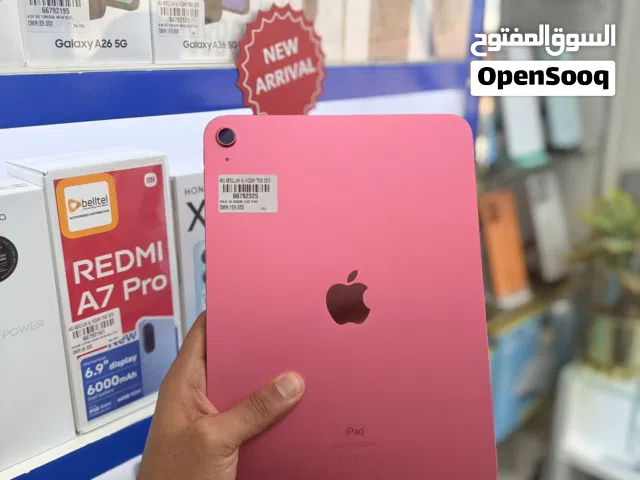 Apple ipad 10th gen pink clear 256GB 100% Under Apple Warranty