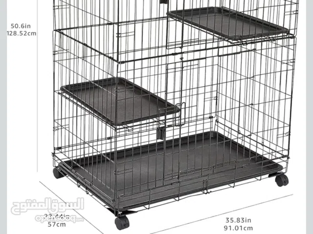3 tires large cirate cage for cats or dogs