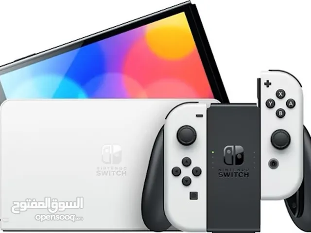 Nintendo switch oled , نظيف جدا