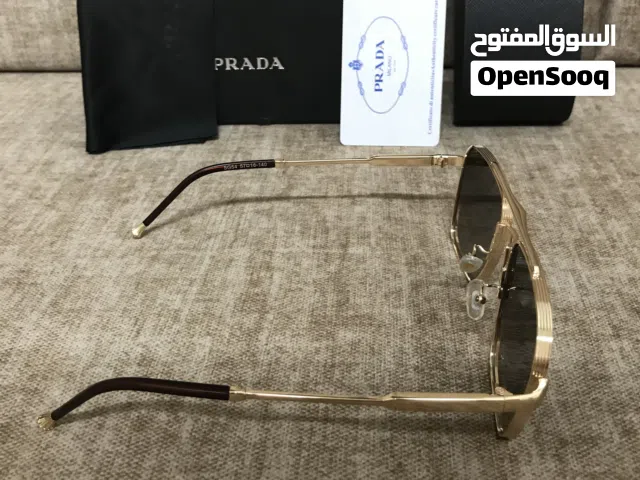 نظارة برادا جديدة لون ذهبي السعر 25jd يوجد خدمة توصيل