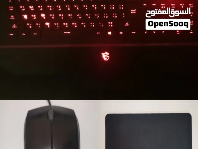 كيبورد MSI + ماوس + مواس باد 5KD