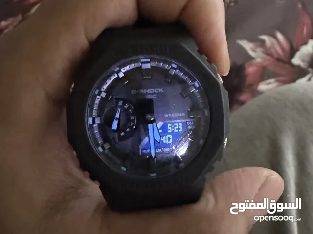 ساعة يد كوارتز جي-شوك للرجال من كاسيو  بعرض انالوج رقمي ....