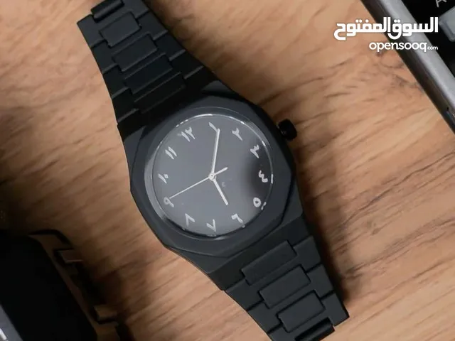 ساعة الرجل الإسلامي الأصليه كاربون فايبر وارد اليابان عدن