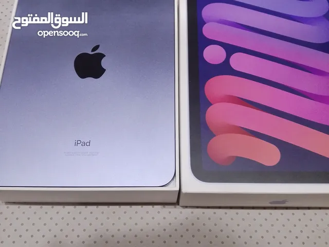 ايباد ميني 6 نضيف كلش بس شاشة مكسورة كامل ملحقاتهة ذاكرة 256 گيگه