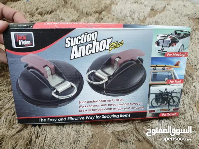 مثبت بالشفط لتحميل وتثبيت الامتعة على السيارة،، جديد زيرو بالكارتونة