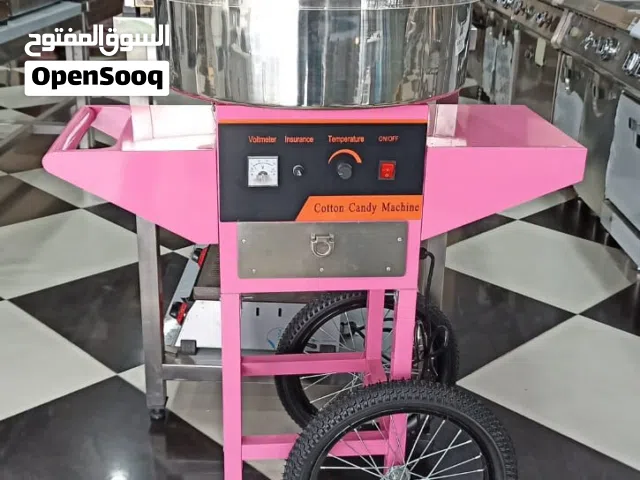 cotton candy machine maker ماكينه غزل البنات مع عربه متاح ايضا بدون عربه