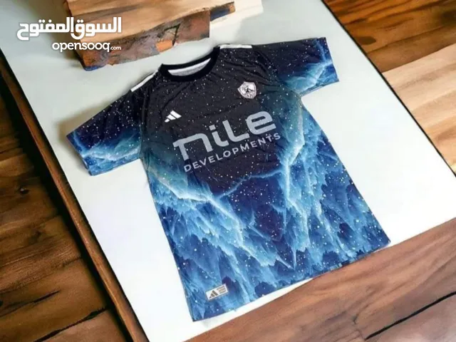 تيشرت الزمالك الجلاكسي الازرق
