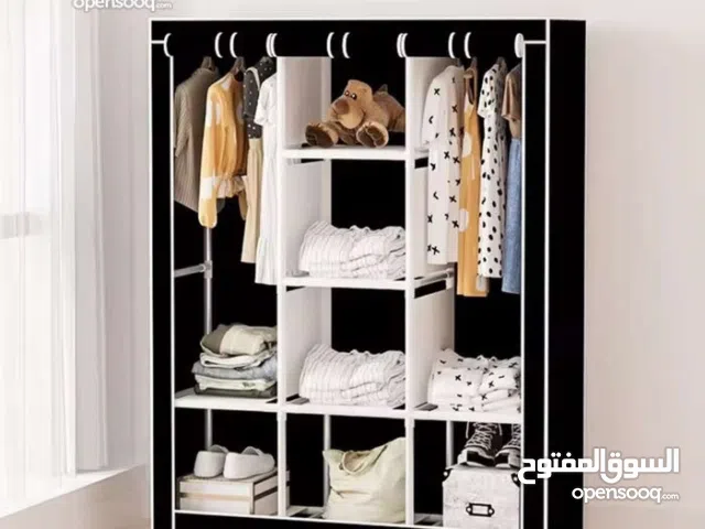دولاب قماش للملابس سهل التركيب والتفكيك  ذو جودة عالية و مقاوم للأتربة والغبار