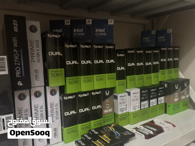 Graphic Cards For Sale / كروت شاشه للبيع Nvidea GPU, RTX 5060 RTX 5060 Ti RTX 5070 RTX 5080