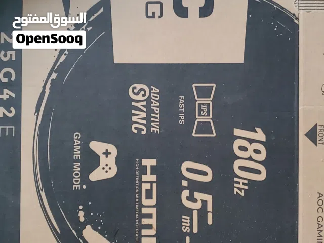 Aoc 25g42e Gaming شاشة مستعمله شهرين فقط