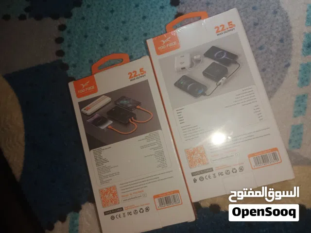 باور بانك جديد كايشارجي 22.5 واط باقي بكارتونتو اللي بغاه مرحبا