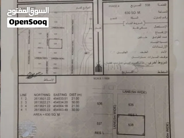 ارض للبيع مًوقع ممتاز جنبها شارع القار موضح فصوره