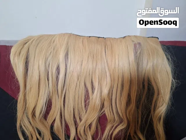 وصله شعر ستاتي طبيعي ميه بالميه بالميه للبيع وزن 200 غم. بسعر مناسب جدا