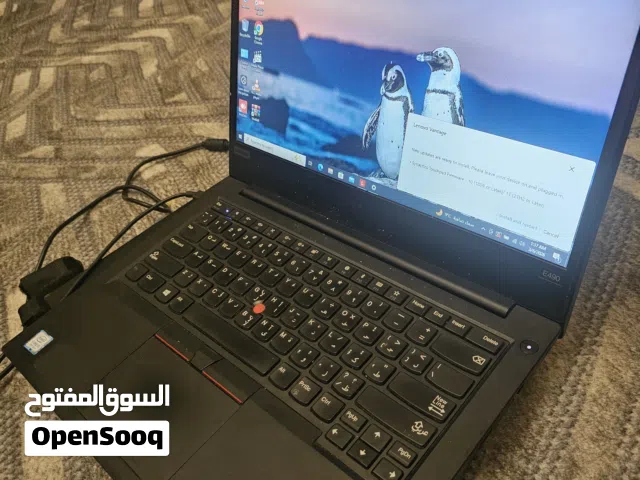 للبيع لابتوب توب نظافة Lenovo Thinkpad e480  i5