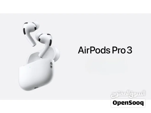 Apple Air pods 3 Pro سماعات ابل الاحدث مع ميزة الترجمة الفورية والغاء الضوضاء