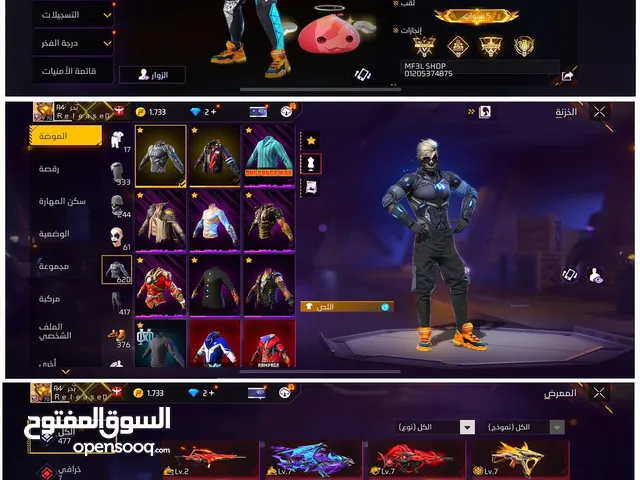 Free Fire Accounts and Characters for Sale in Damanhour