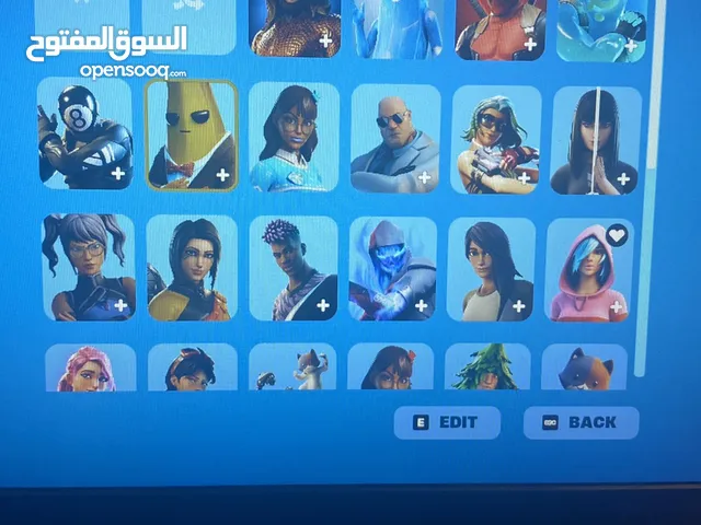 حساب فورت نايت مع كل معلوماتة والعاب زيادة بحساب الايبيك زي قراند
