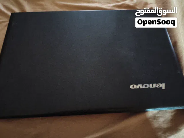 لابتوب لينوفو مستعمل  حجم الشاشة 15.6 LED المعالج  Intel Pentium N3700  مساحتة 450GB تقريبا