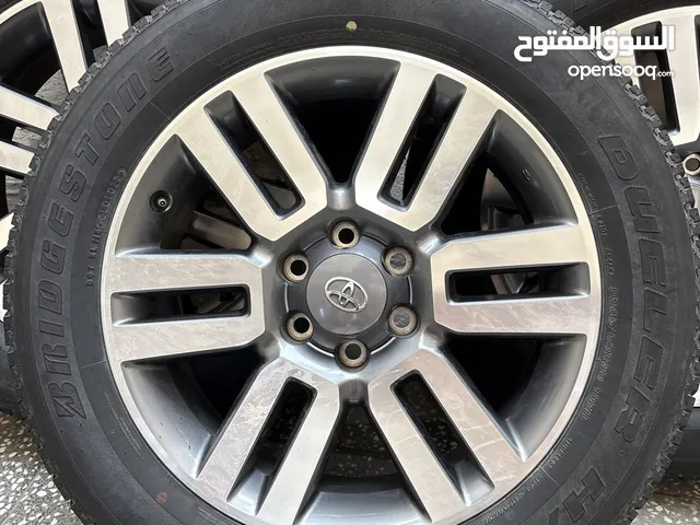 اطارات تويوتا فور رنر مستخدم قليل جداً