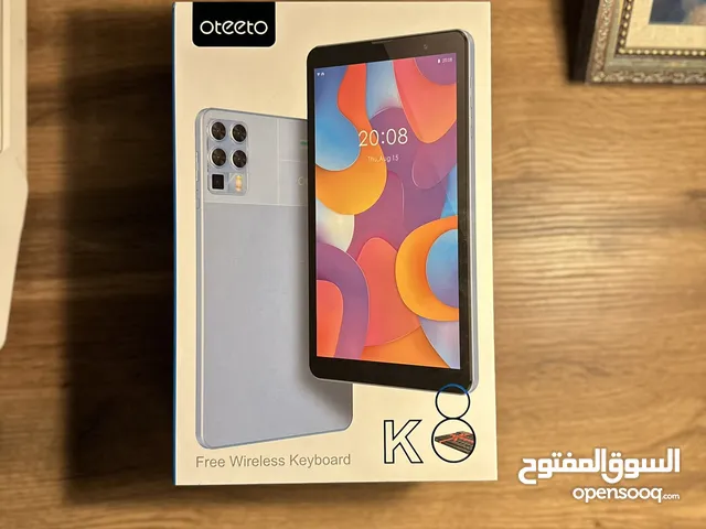 ايباد K8 - بذاكره 512 - رام 8 - مع لوحة كيبورد - ممتاز لدراسة و الالعاب