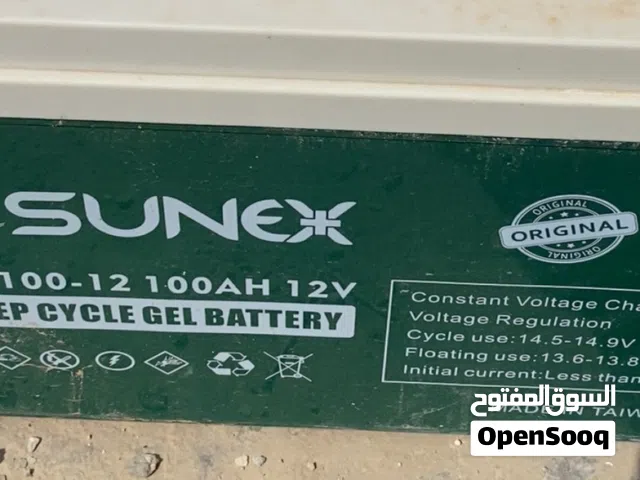 للبيع بطارية جل (Gel)– 12 فولت 100 أمبير