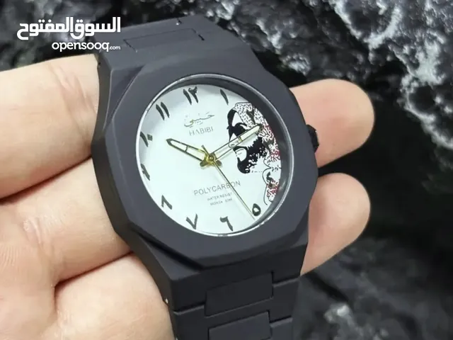 BlackWhiteBrown Arabic dial watches for men Arabic Style fits the fashion
