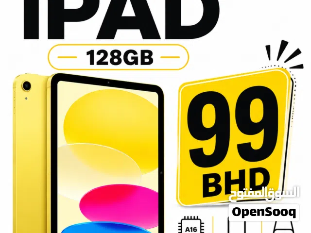 ipad a16 only 99BHD negotiable