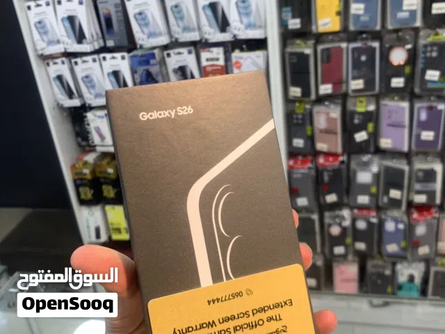 S26 12ram 256g new جديد مسكر بالكرتونه مكفول من bms