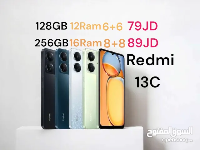 Xiaomi Redmi 13C 256 GB in Amman