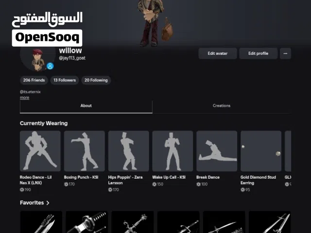 Roblox Accounts and Characters for Sale in Algeria