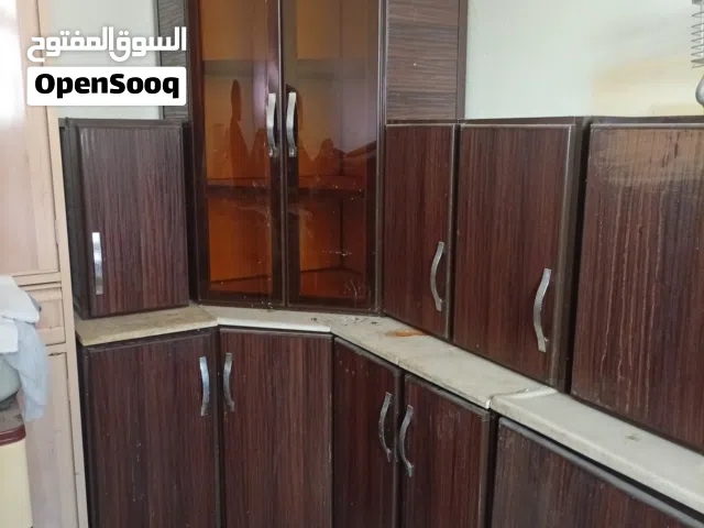 مطبخ ألومنيوم كبير 8.5 م (حرف U) مفكوك وجاهز للنقل