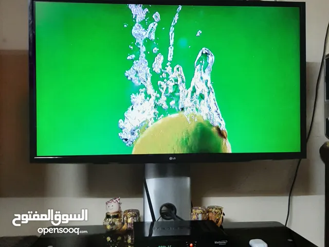 تلفزيون lG حجم 43 بوصة موديل LG510V مدمج مع رسيفر داخلي مزود بمحول طاقة خارجي