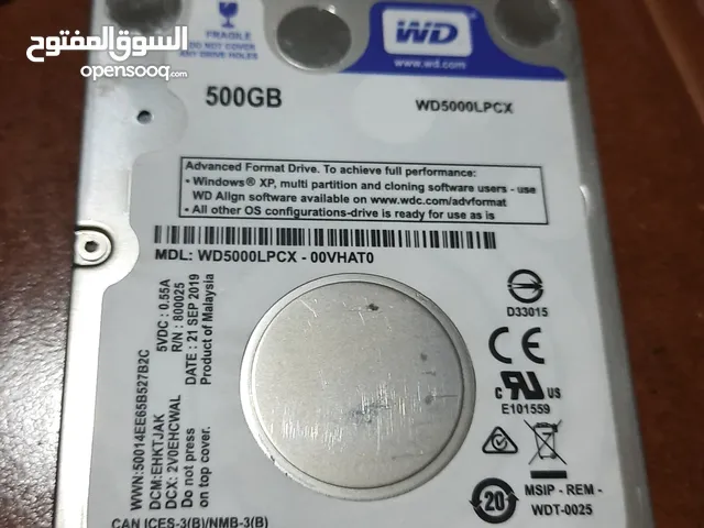 هاردسك داخلي 500جيجا