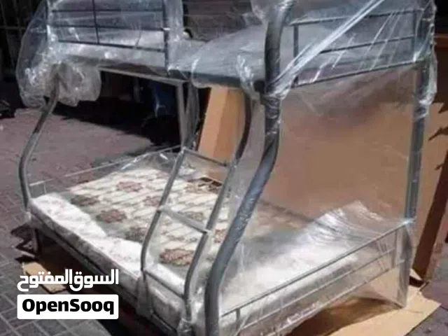 Brand new up single and down double bunker bed available with medical mattress & free home delivery