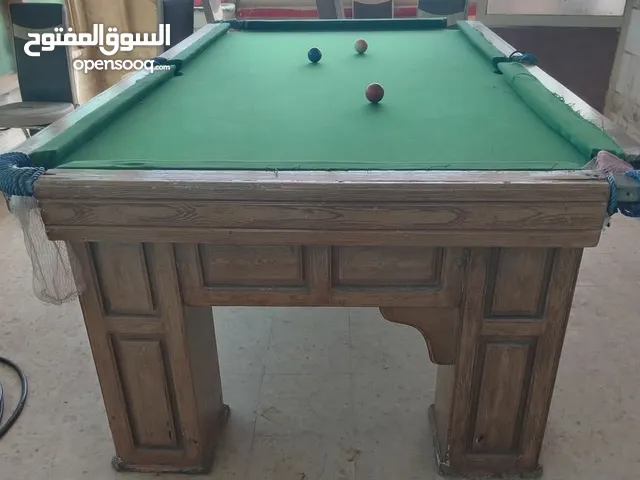 طاولة بلياردو عدد 3 بسعر مناسب