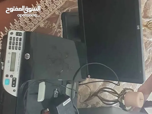 كومبيوتر+ طباعه computer HP+ printer Hp