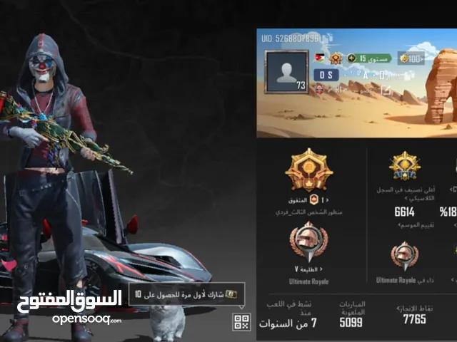 Pubg Accounts and Characters for Sale in Amman