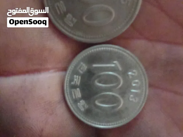 عمله  معدنيه وون كوريا الجنوبي واطفال ذهبي تحفه أين المشتريين