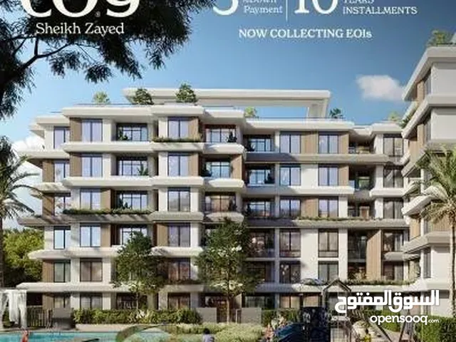 132 m2 3 Bedrooms Apartments for Sale in Giza Sheikh Zayed