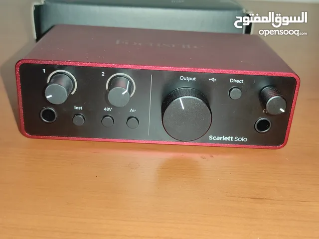 Focusrite Scarlett Solo 4th Gen USB Interface