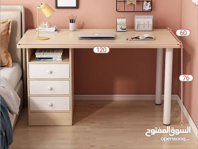 ميز مكتبي  توصيل مجاني F83