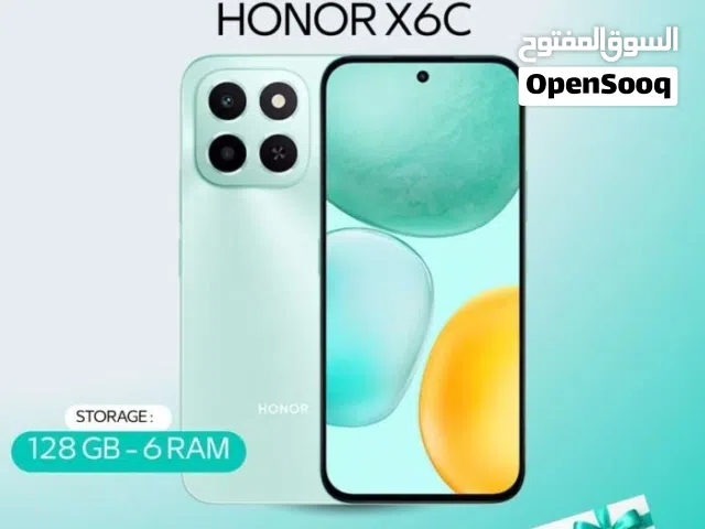 HONOR X6C ( 256GB ) / RAM 12 NEW ///دهونور اكس 6 سي ذاكرة256 الرام 12 الجديد