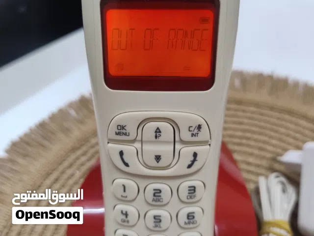 هاتف لاسلكي الكاتيل Alcatel شاشة ديجيتال يعمل على الفايبر